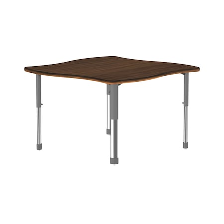 Correll HPL Collaborative Desk - Swerve AD4242-SWV-01-13-01